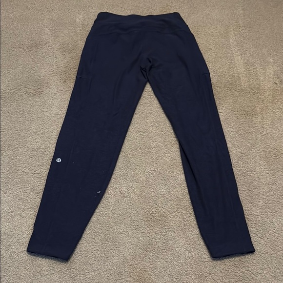 Lululemon Athletica Navy Blue Leggings - Picture 4 of 8